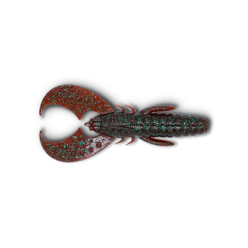WALOBAITS PXS ZELUS CRAW 2.0 3'' SCUPPERNONG GREEN FLK