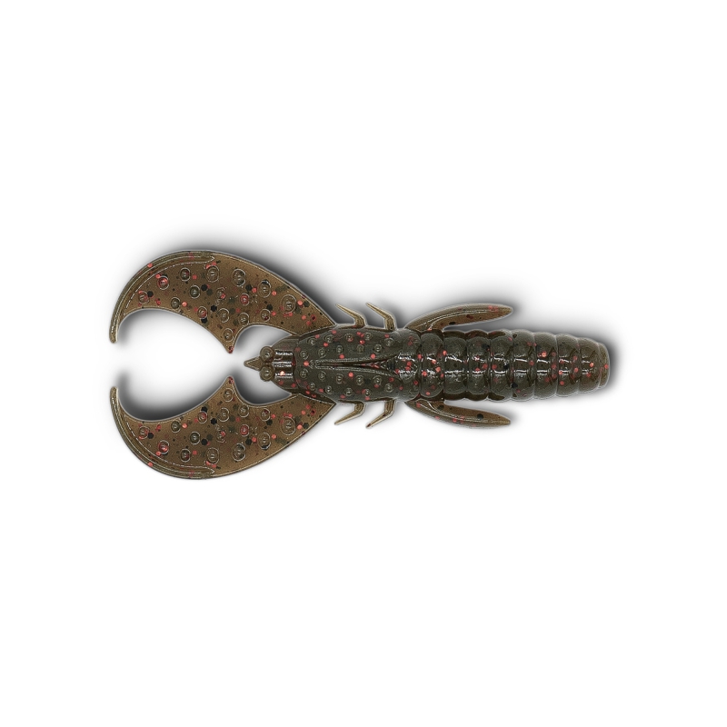 WALOBAITS PXS ZELUS CRAW 2.0 3'' GREEN PUMPKIN RED