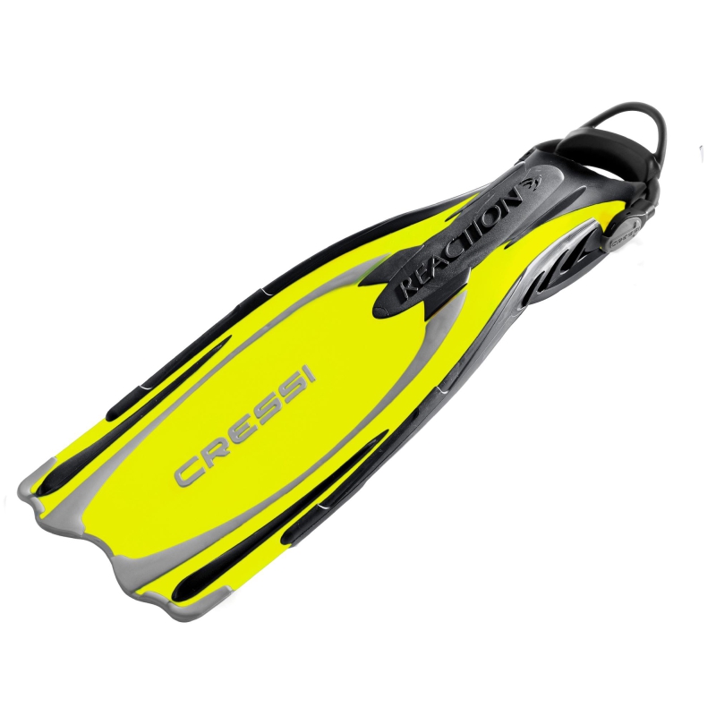 CRESSI ALETA REACTION EBS AMARILLO/GRIS