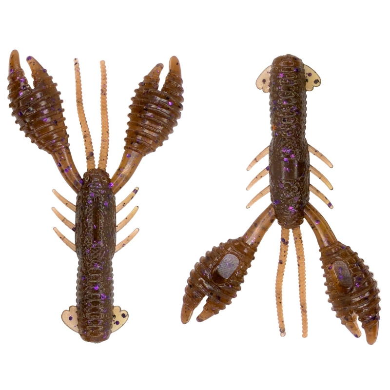 IBERICAN LURES BABY FIGHTER KRAB 3'' CINNAMON PURPLE