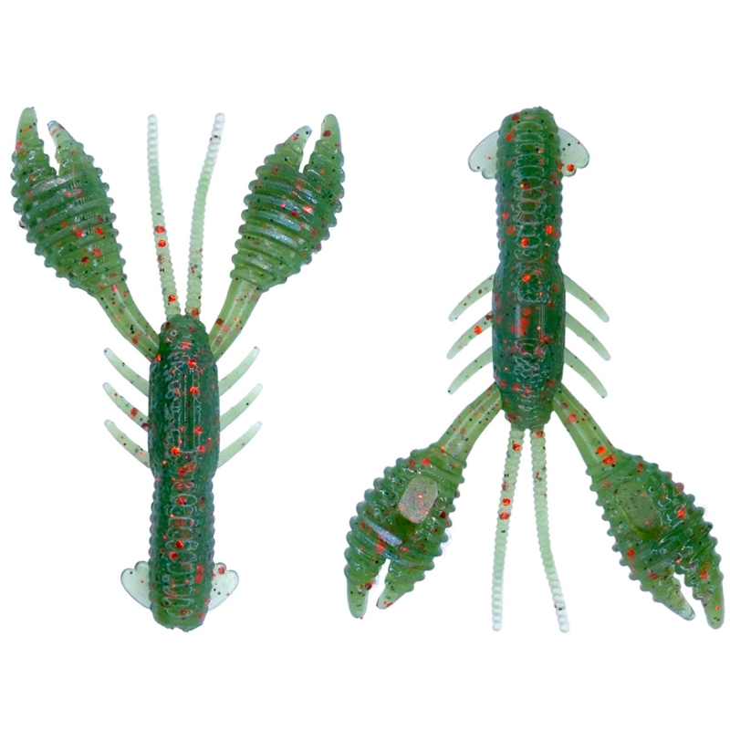 IBERICAN LURES BABY FIGHTER KRAB 3'' WATERMELON RED