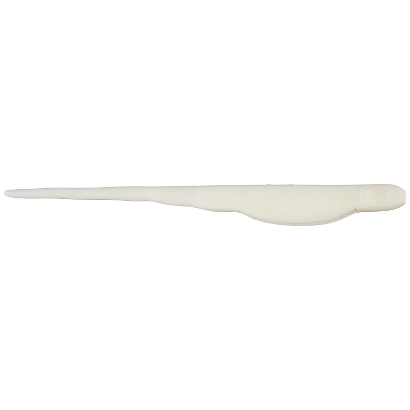 X ZONE LURES WHIPLASH SHAD 6' SNOW WHITE
