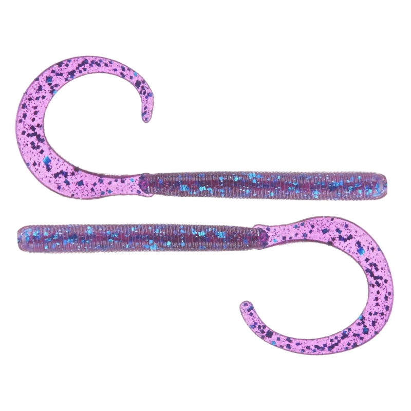 ZOOM CURLY TAIL 4'' ELECTRIC BLUE