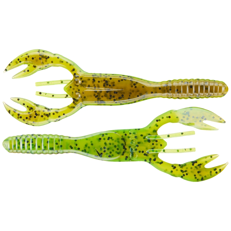 YUM SALT CRAW 4'' GREEN...