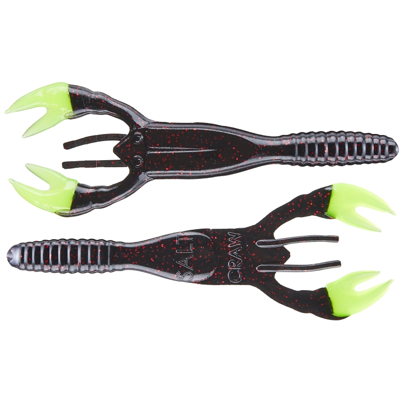 YUM SALT CRAW 4'' BLACK...