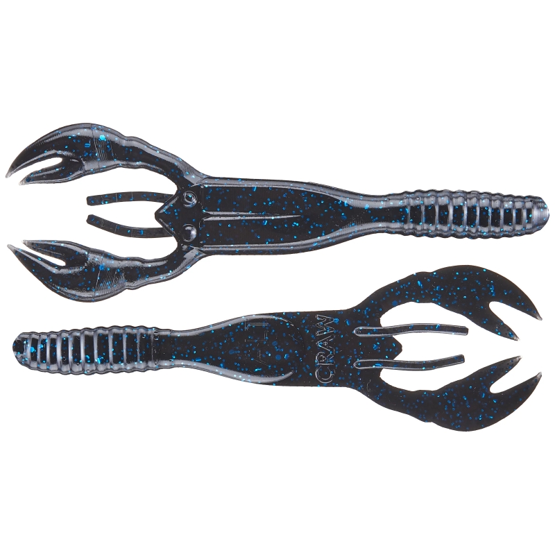 YUM SALT CRAW 4'' BLACK...
