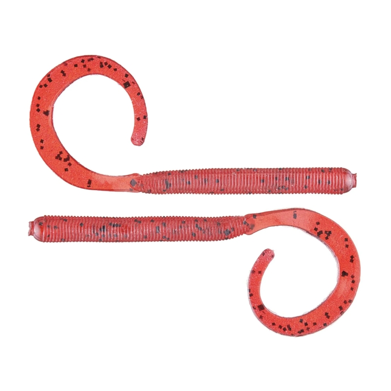 ZOOM CURLY TAIL 4'' CHERRY...