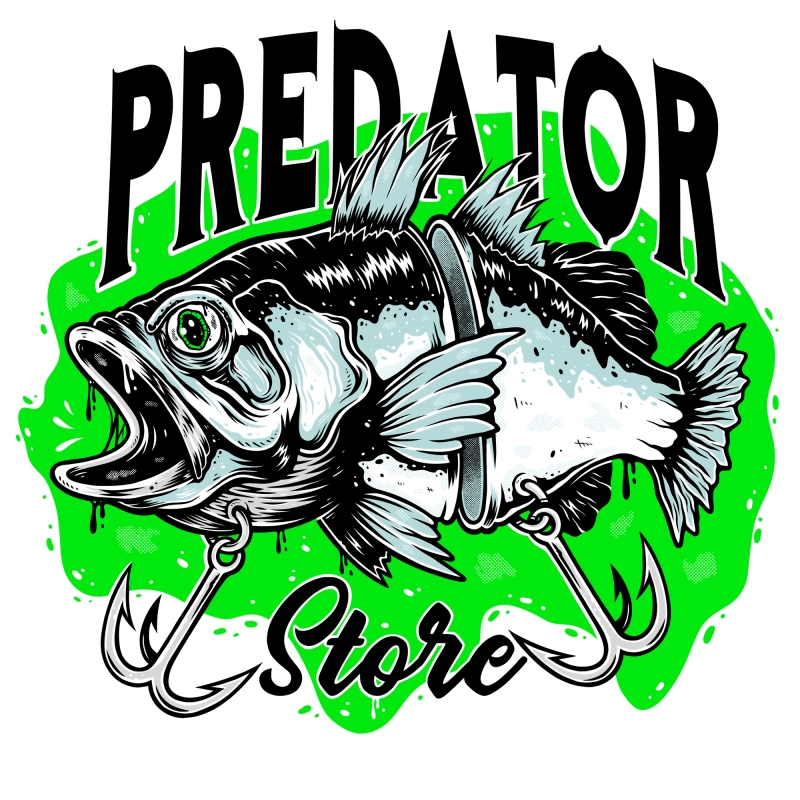 PREDATOR STORE PEGATINA...