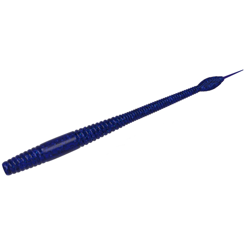 AGR MOTION WORM 5.5'' JUNEBUG BLUE FLK