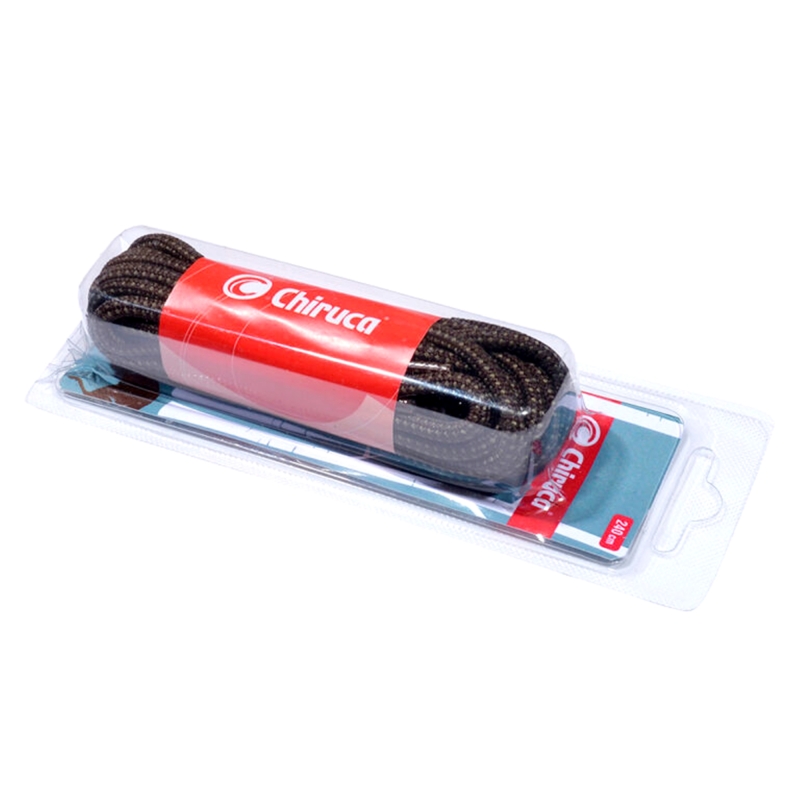 CHIRUCA CORDONES MARRONES BLISTER 160MM