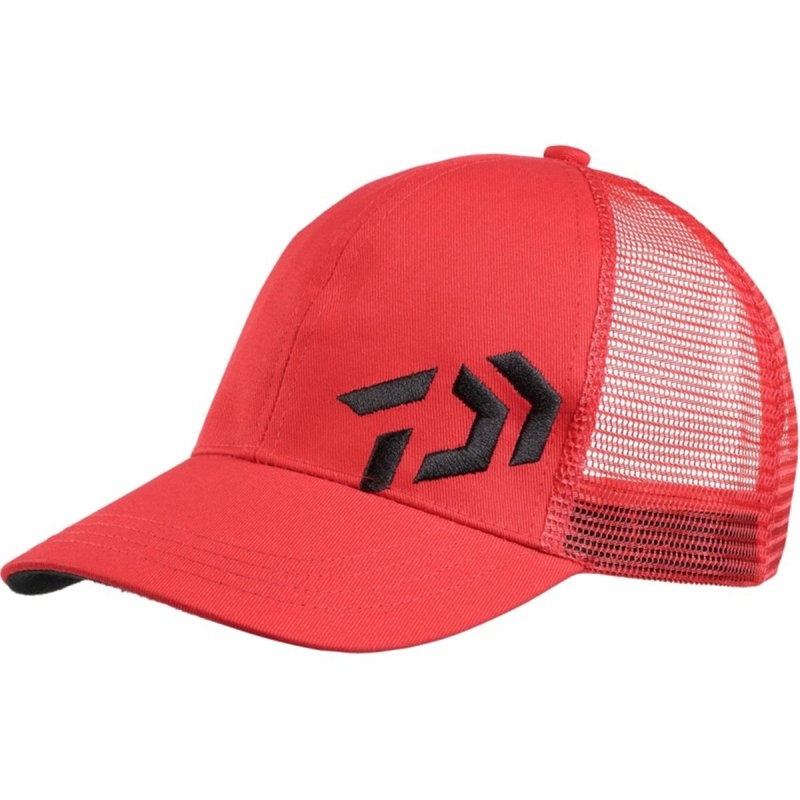 DAIWA GORRA MESH CON REJILLA ROJA