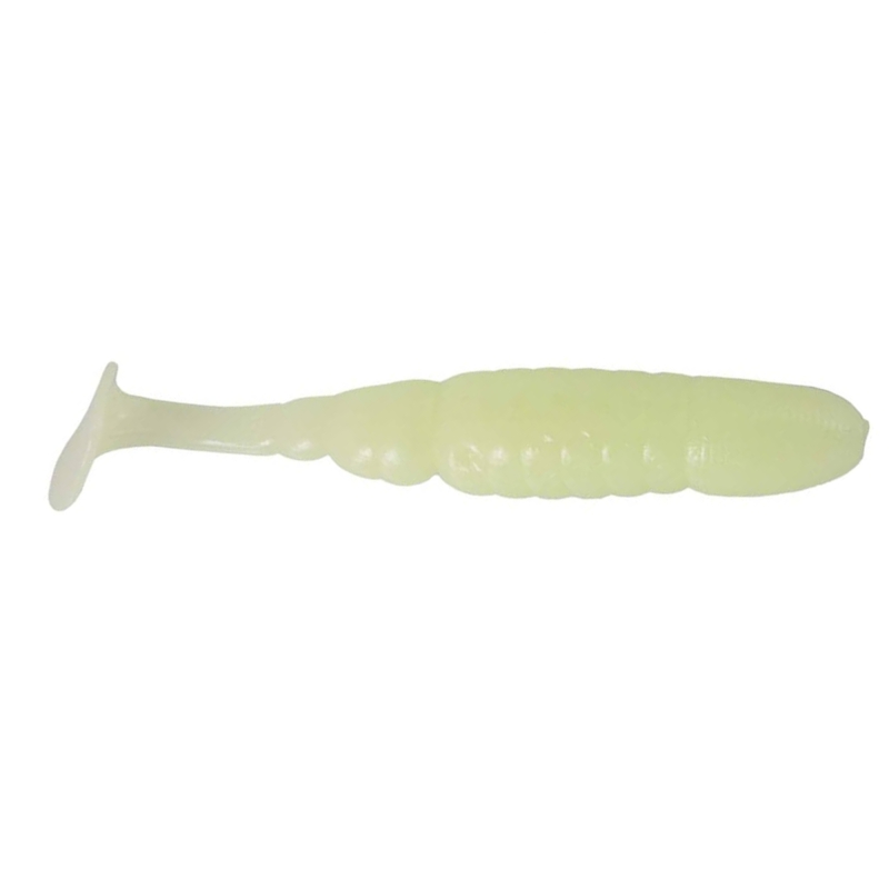 BAITBREATH TT SHAD 4'' GLOW PEARL
