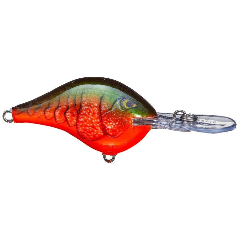 RAPALA CRANKBAIT DT8 RED CRAWDAD