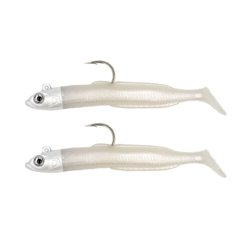 DESTRUCTOR BAITS LATIGO WHITE PEARL PACK 2 UNID