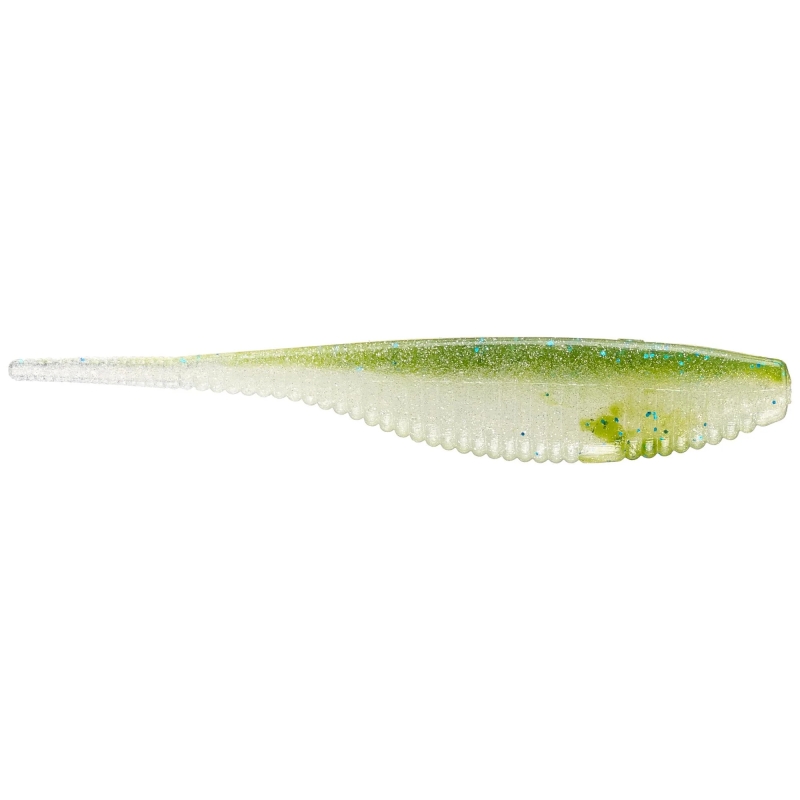 YAMAMOTO FAT SHAD SHAPE WORM 4" SMALLMOUTH MAGIC