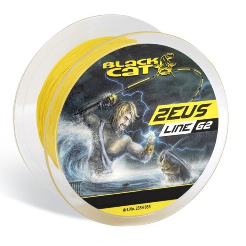 BLACK CAT ZEUS LINE G2 0.55MM 250MTS YELLOW