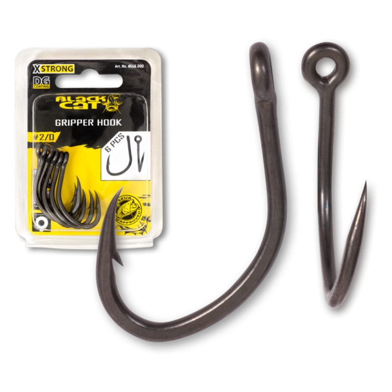 BLACK CAT ANZUELO GRIPPER HOOK DG COATING