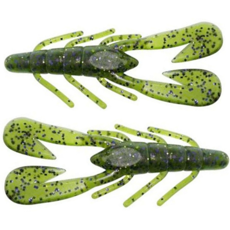 ZOOM ULTRAVIBE SPEED CRAW 3.5" MARDI GRASS