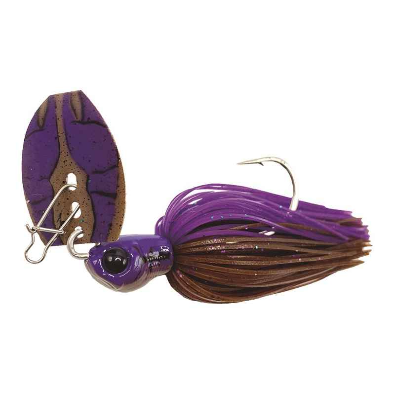 AGR CHATTERBAIT GOLIAT BROWN PURPLE CRAW