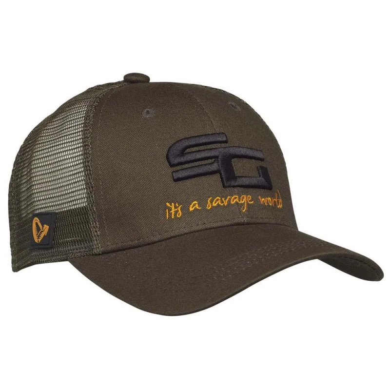SAVAGE GEAR GORRA VERDE SG4...