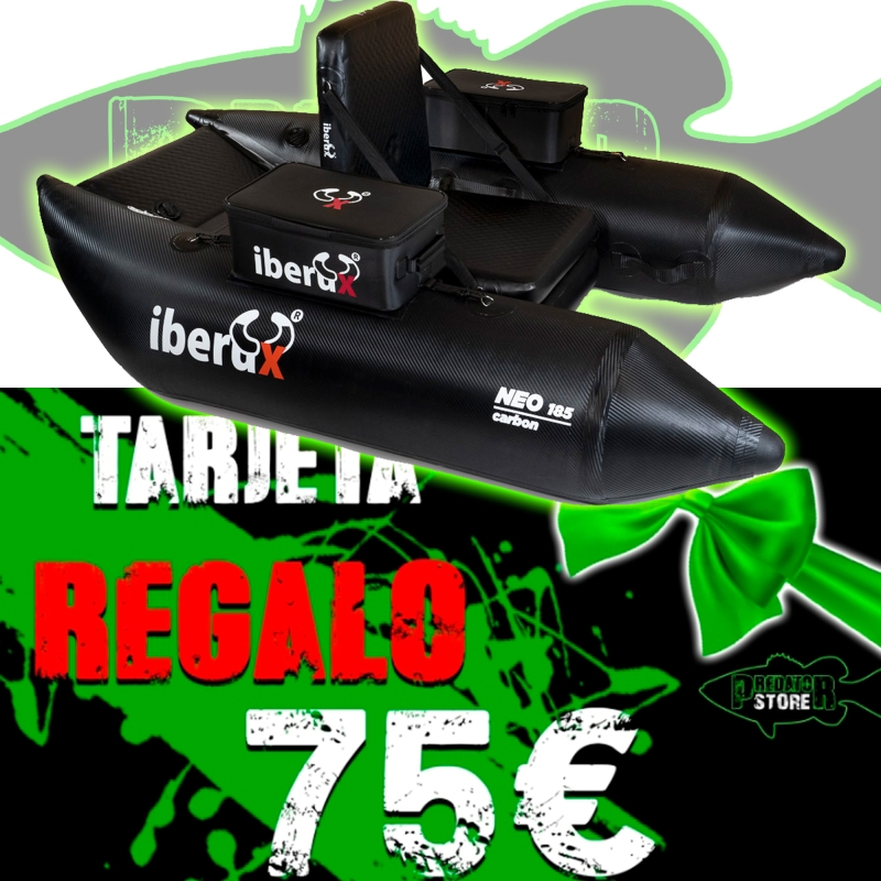 PATO IBERUX NEO CARBON + TARJETA DE REGALO 75€ + BOLSILLOS CON 8 CAJAS
