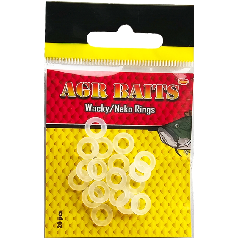AGR GOMAS NEKO&WACKY RINGS CLEAR TRANSPARENTES