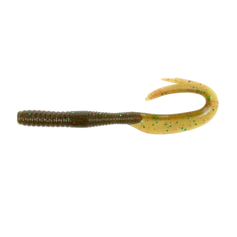 HART WORM TAIL 6" GREEN...