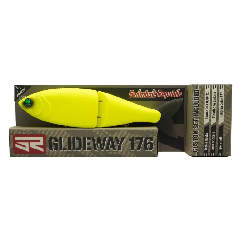 SWIMBAIT REPUBLIC GLIDEWAY 176 MATTE YELLOW