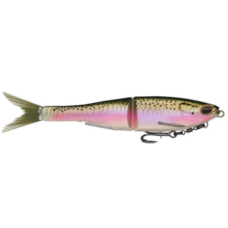 BERKLEY POWERBAIT NESSIE SOFT GLIDE BAIT 22CM RAINBOW TROUT