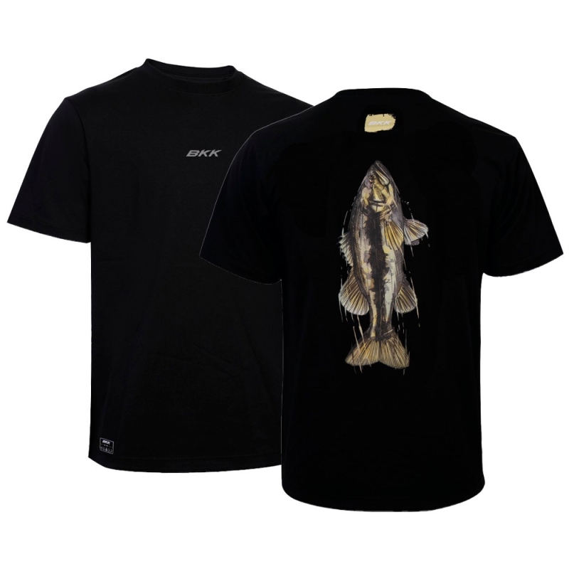 BKK CAMISETA CASUAL BASS NEGRA