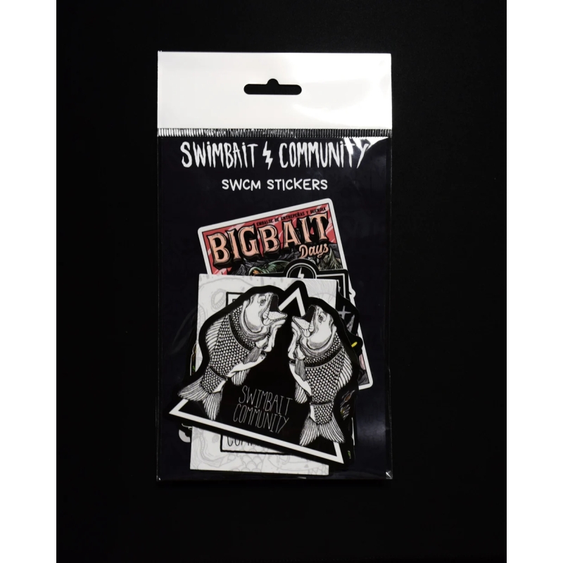 SWIMBAIT COMMUNITY PACK STICKERS PAST PRESENT FUTURE 11 STICKERS