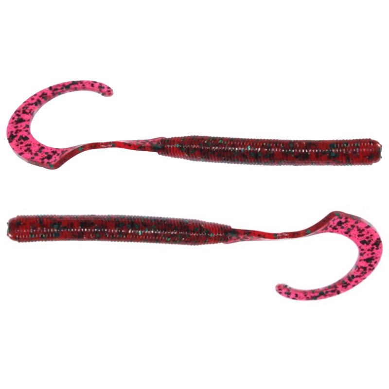 ZOOM CURLY TAIL 4'' RED BUG