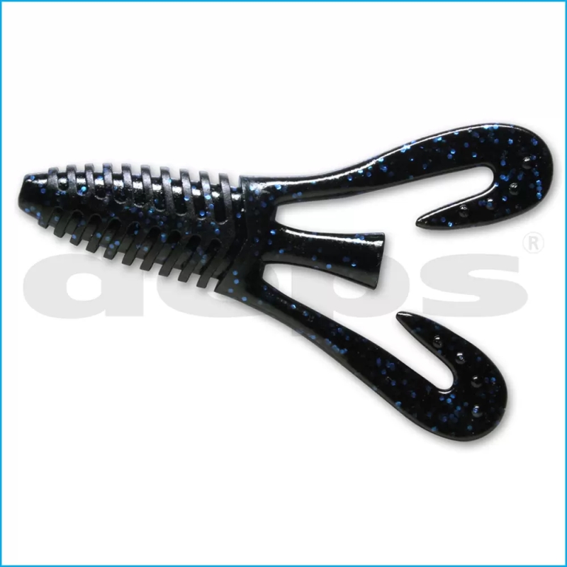DEPS BARBUTE 3.5'' BLACK BLUE FLAKE 007