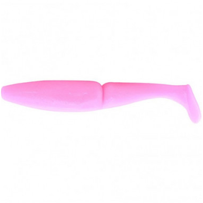 SAWAMURA ONE UP SHAD 6" PINK FLUORES 037