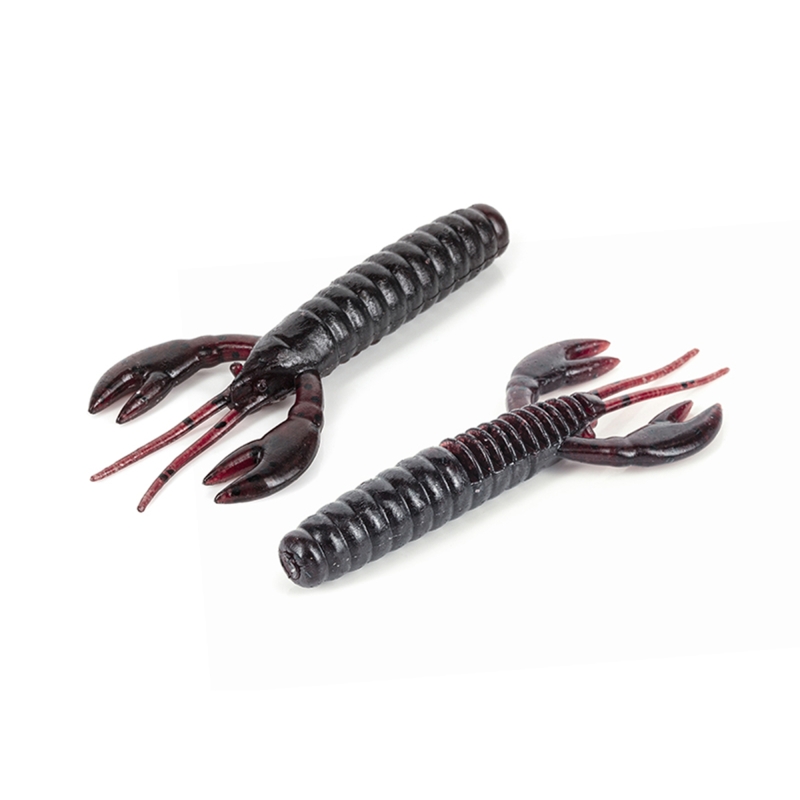 MOLIX CRAW FLEX 3" DARK RED BLACK FLAKE 03
