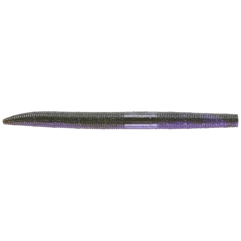 GOOGAN BAITS LUNKER LOG 4" GREEN PUMPKIN PURPLE