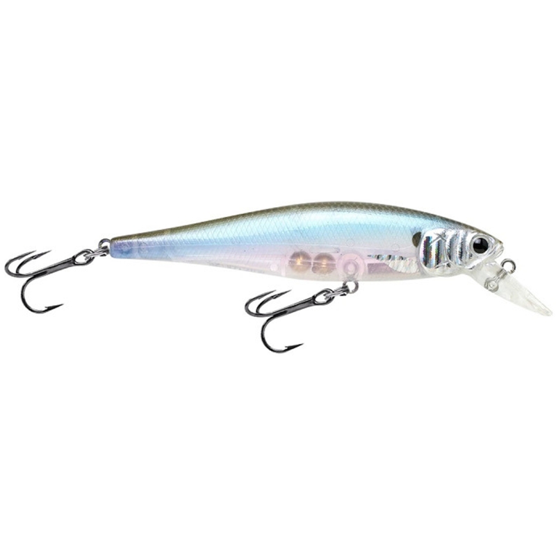 LUCKY CRAFT POINTER 100 SILVER CHEEK GHOST MINNOW