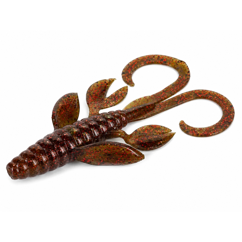 MOLIX FREAKY FLIP 4" GREEN PUMPKIN RED FLAKE 25