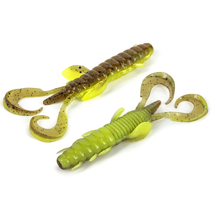 MOLIX FREAKY CRAW 4" UV BROWN CREAM PEPPER 478