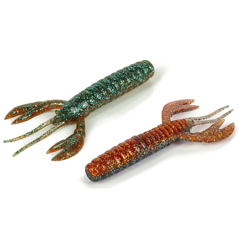 MOLIX CALEO CRAW 4" UV METTALIC BACK ORANGE 493