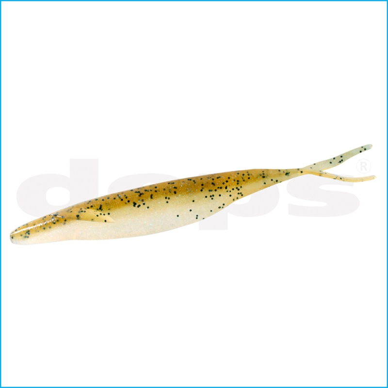 DEPS SAKAMATA SHAD 4.5'' CHAMPANGE PEPPER NEON PEARL 114