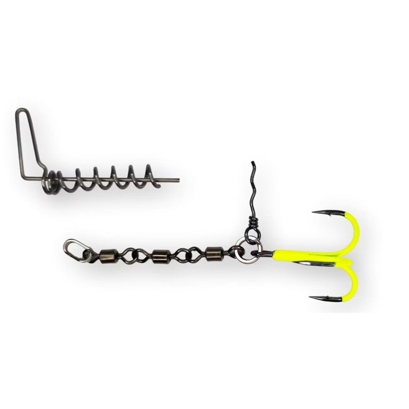 PIKECRAFT STINGER SET 3 SWIVEL CHAIN KIT UVC M 1/0 - BKK