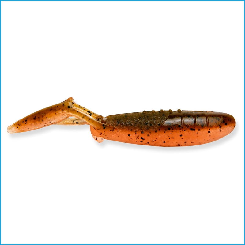 KEITECH GLIDE CAMARON 3.5'' GREEN PUMPKIN FIRE 438T