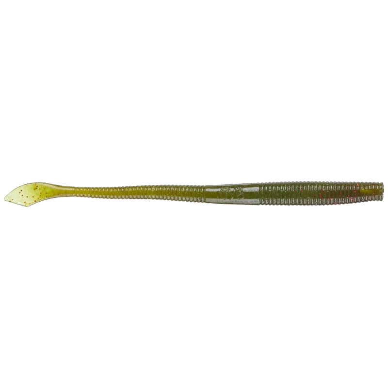 YAMAMOTO KUT TAIL 5" GREEN PUMPKIN RED FLAKE