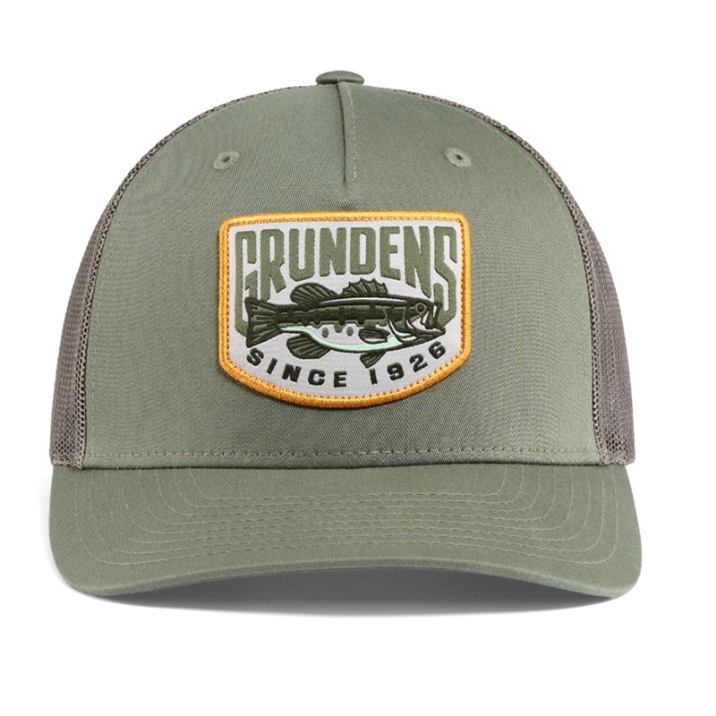GRUNDENS GORRA BASS PATCH...