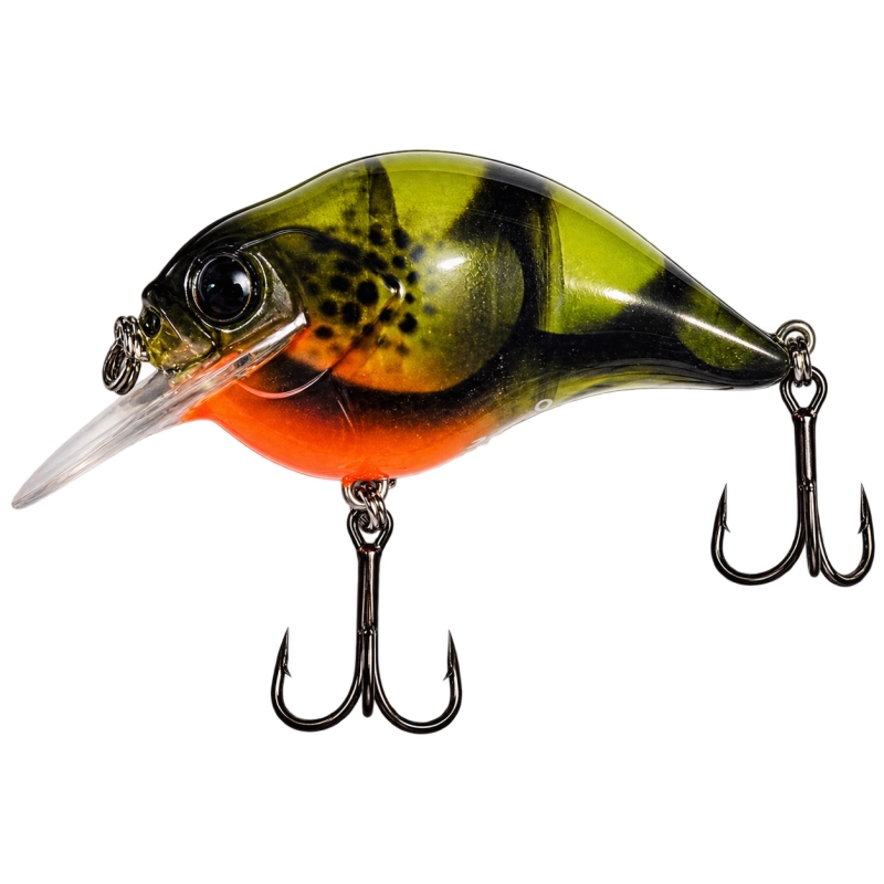 STRANGER BASS SQUAREBILL TRANSLUCIDO VERDE