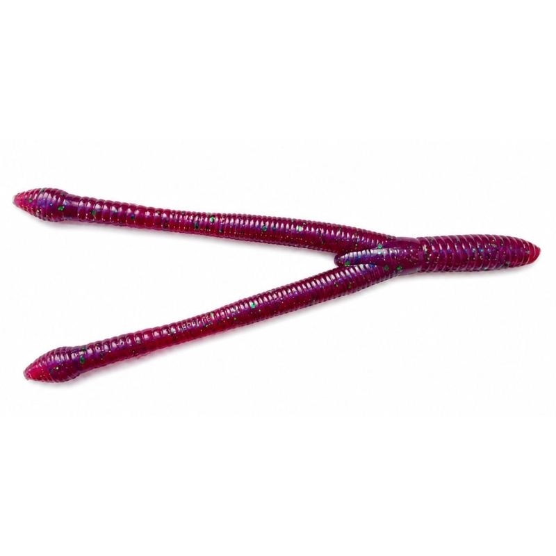 IBERICAN LURES VERSATILE WORM 5" PLUM CHAMELEON