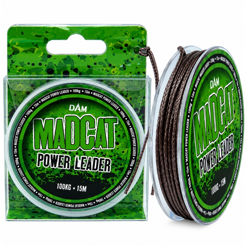 MADCAT POWER LEADER BROWN 1.00MM 15MTS
