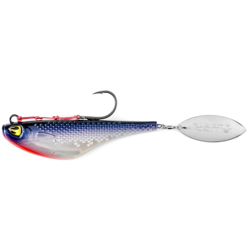 BLACK CAT MAD FLASH SPIN TAIL 14CM 82GR SPECIAL PREY
