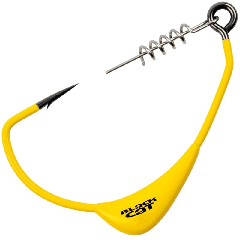 BLACK CAT ANZUELO CON PLOMO MEGA HOOK 12/0